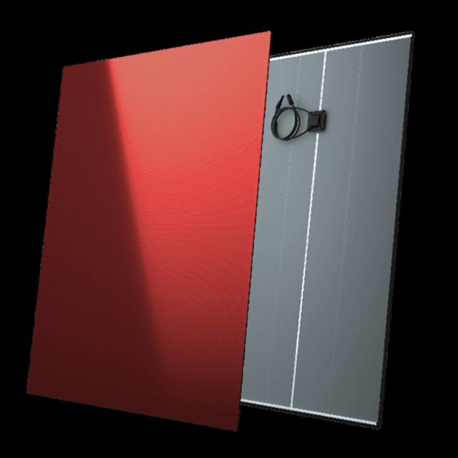 pannelli solari colorati